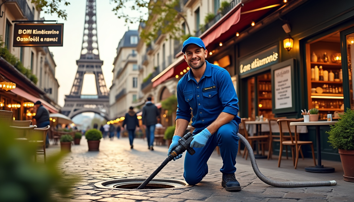 Intervention débouchage canalisation Paris en 30 minutes